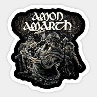 AMON AMARTH MERCH VTG Sticker